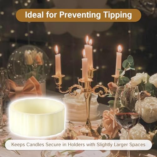 Secure Taper Candlegrips 10Pcs 78 OD x 34 ID x 38 H
