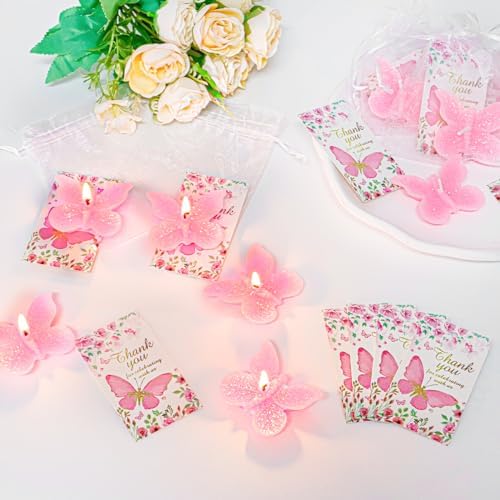 50-Set Butterfly Baby Shower Party Favor Set