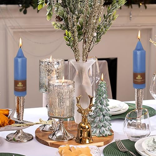 Mini Taper Candle Set - Dark Blue