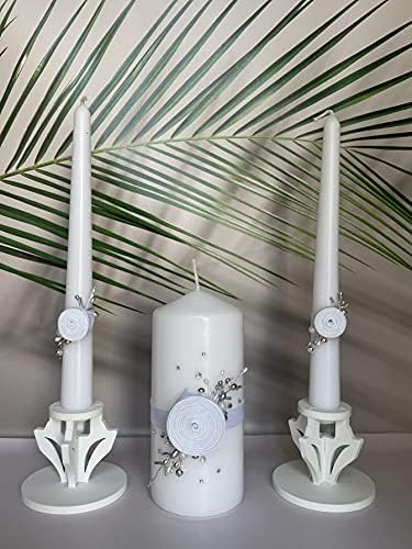 Unity Candle Set for Wedding - Aesthetic and Timeless Design