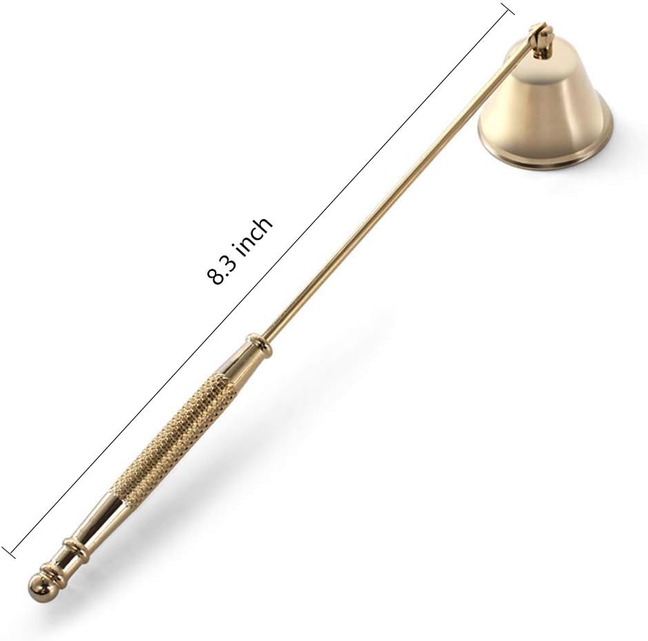 Keep Candles Safe with LDAOS Gold Candle Snuffer