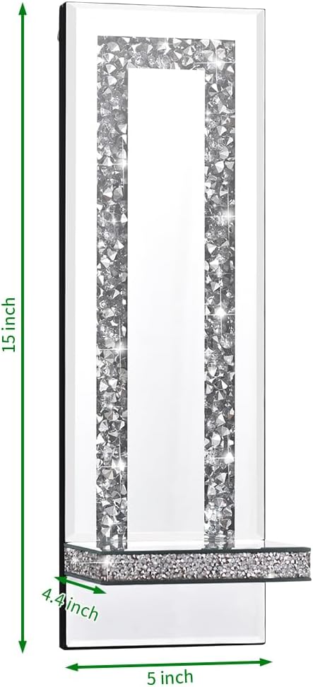 Aeveco Crystal crush diamond mirrored candle scones