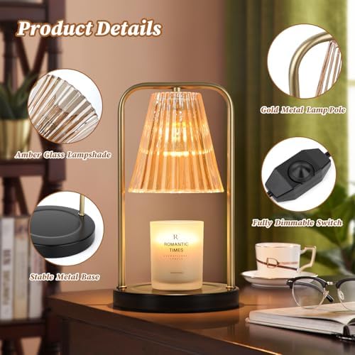 VerRon Candle Warmer Lamp with 2 Bulbs