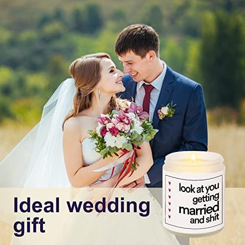 Funny Lavender Candle for Weddings