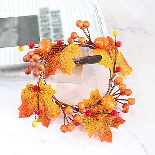 Halloween Candle Rings Wreaths for Your Haunted Home