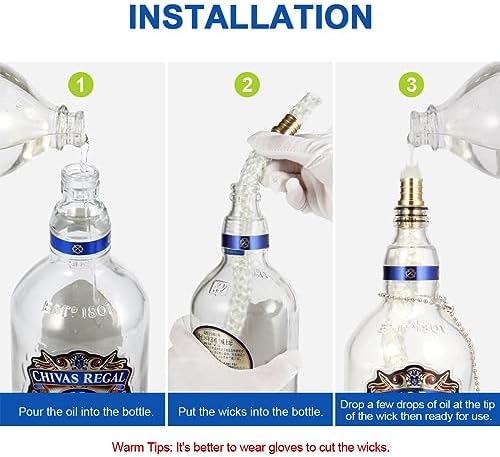 Outdoor Bottle Lights Kit 3-Piece Pack