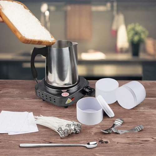 BBAXI 24-Piece Matte White Candle Tin for DIY Storage Travel