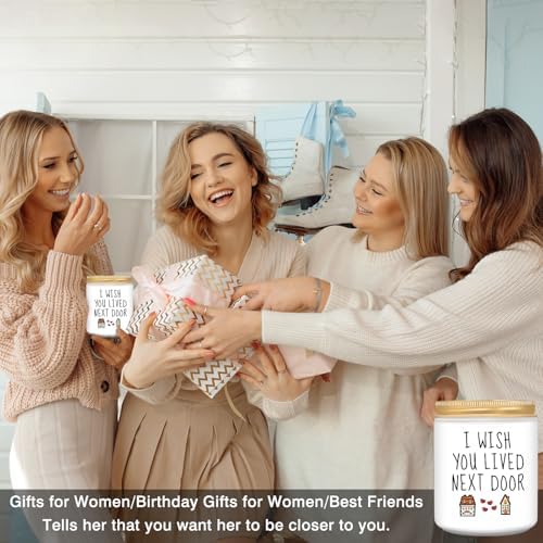 Homsolver - Birthday Candle Aromatherapy Gift for Best Friend Mom - Jar Candle