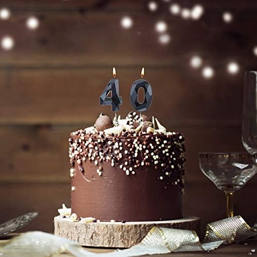 Nuanchu 40th Birthday Sparkler Candles