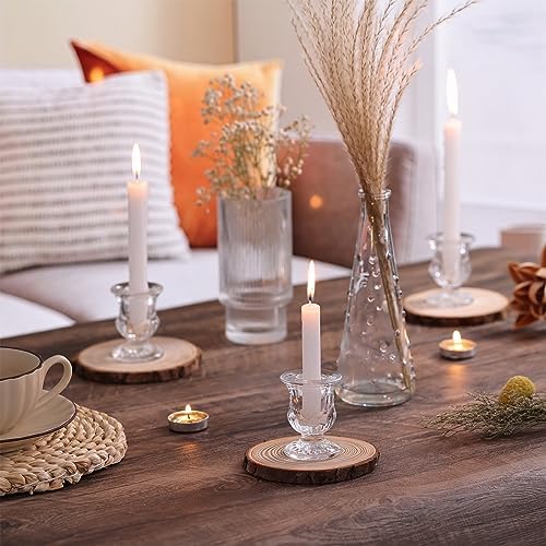 Letine 12-Piece Taper Candle Holder Set