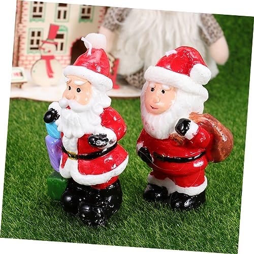 STOBAZA Santa Claus persuade Candles Set with 2