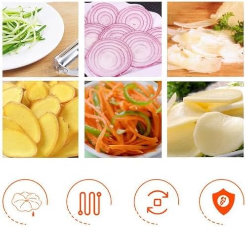 Cookaroos Peel Pro Peeler Multi-Function Peeling Tool Achieve Sharp Even Strips