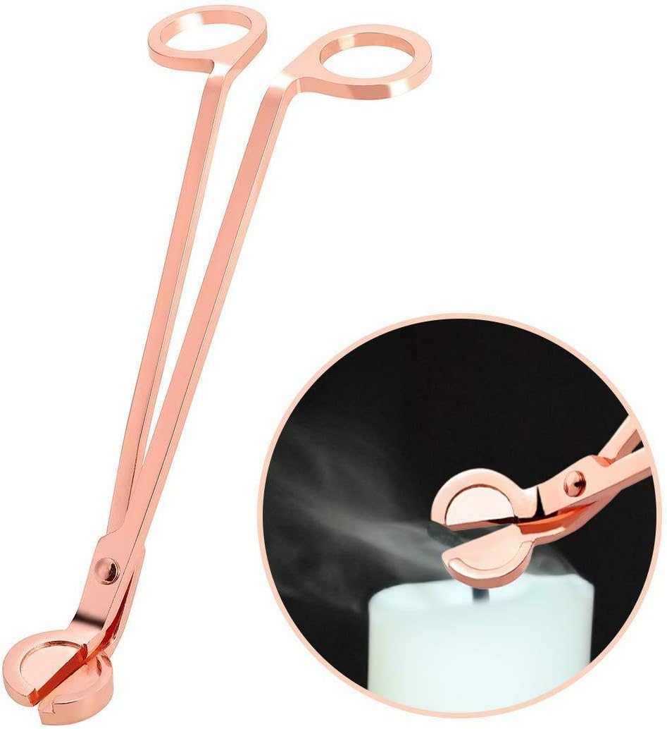 Keep Your HOME SOOT-Free with the Sinen Candle Wick Trimmer Rose Gold