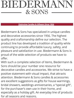 BIEDEMANN SONS 50 COUNT BURNING CANDLES - Home Dcor Functional