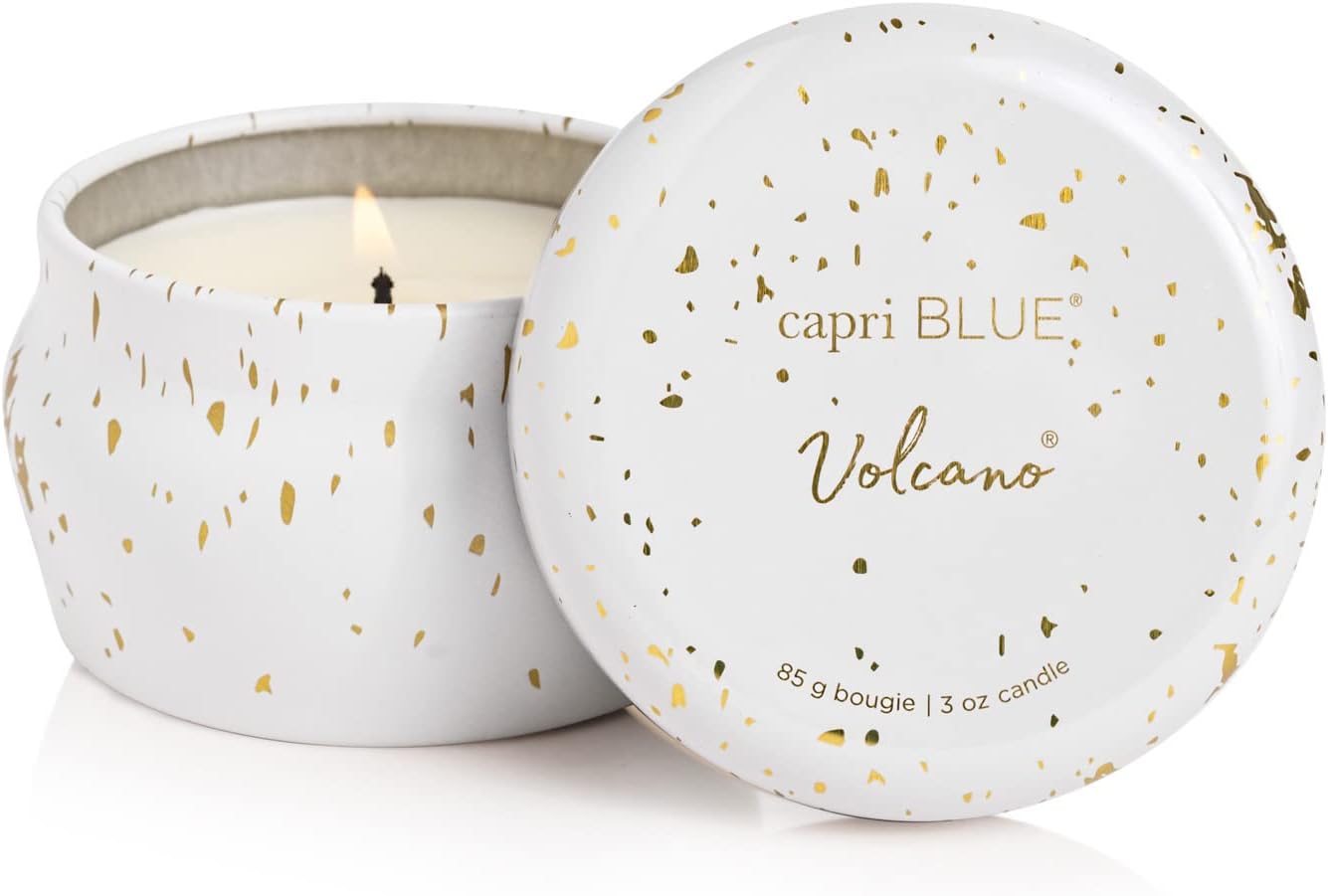 Capri Blue Glimmer Mini Tin - Volcano Scented Candle