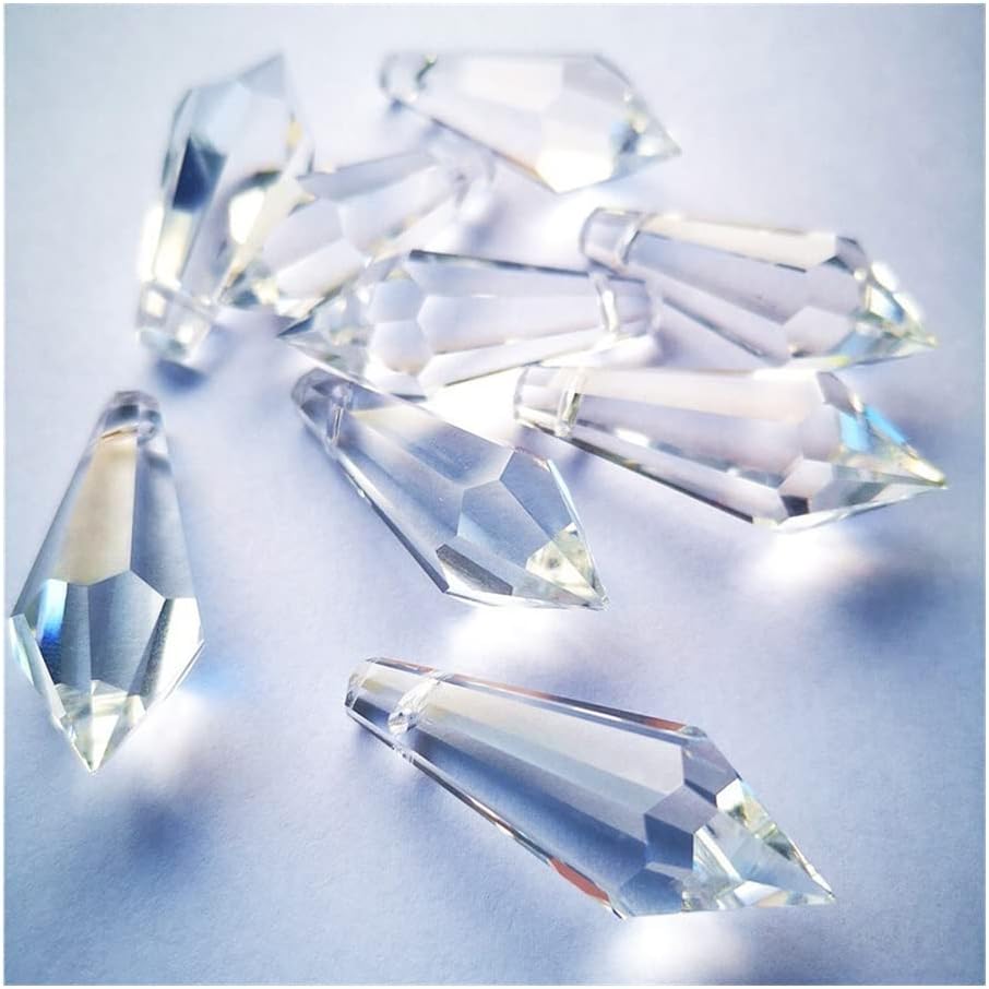 Clear K9 Crystal Prisms Chandelier Pendant