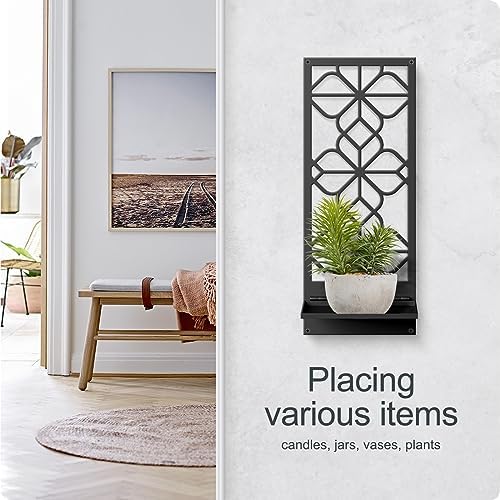 Black Metal Retro Wall Art Set