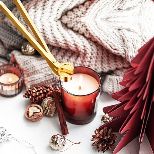 Calary Candle Wick Trimmer Snuffer Set