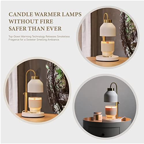 AIKUT Candle Warmer Lamp Timer Dimmer Perfect for Large Candles Durable Stylish
