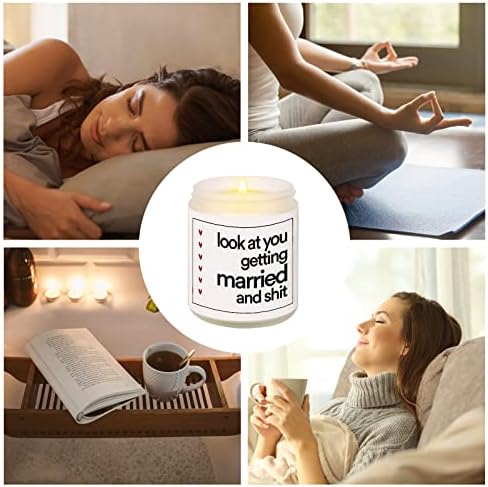 Funny Lavender Candle for Weddings