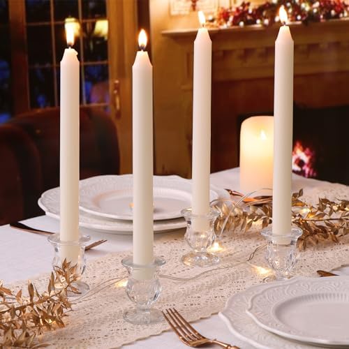 Letine 12-Piece Taper Candle Holder Set
