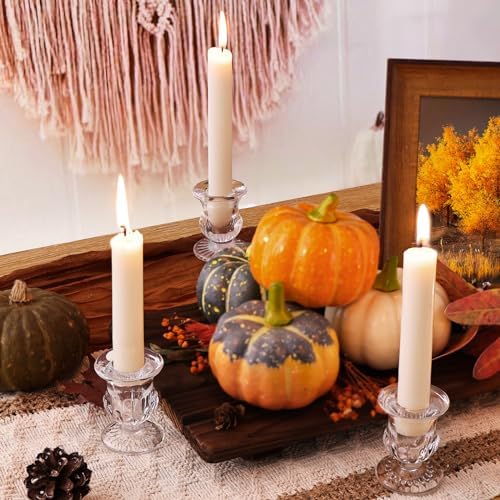 Letine 12-Piece Taper Candle Holder Set