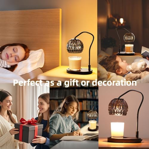 Candle Warmer Lamp with Timer 4-Level Dimmer