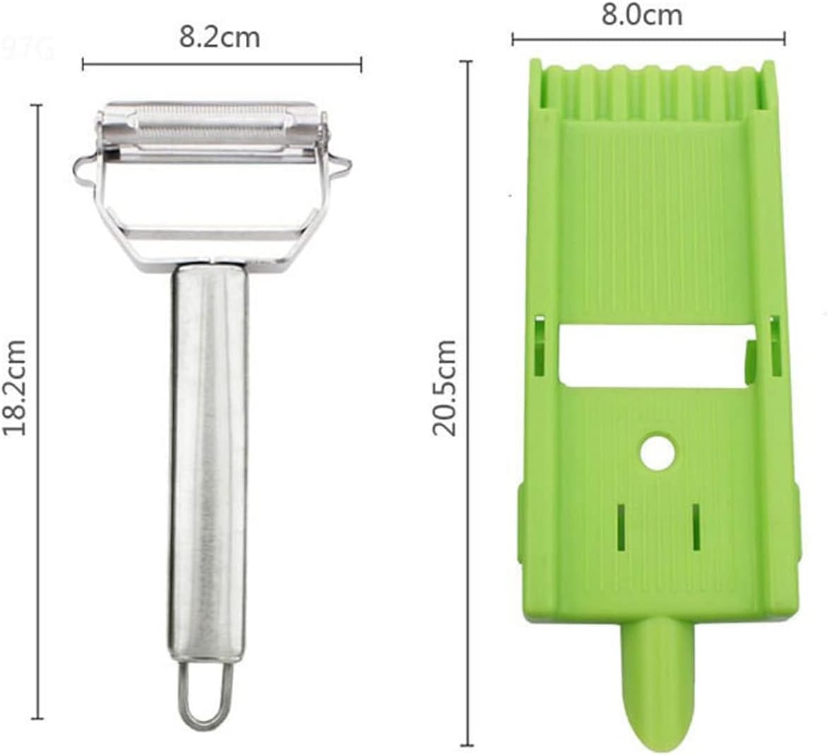 Cookaroos Peel Pro Peeler Multi-Function Peeling Tool Achieve Sharp Even Strips