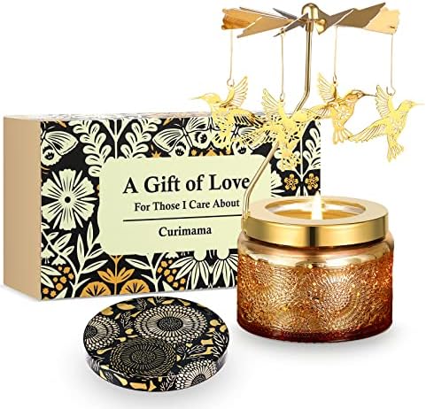Rotating Thermal Air Candle Holder for Home Decor