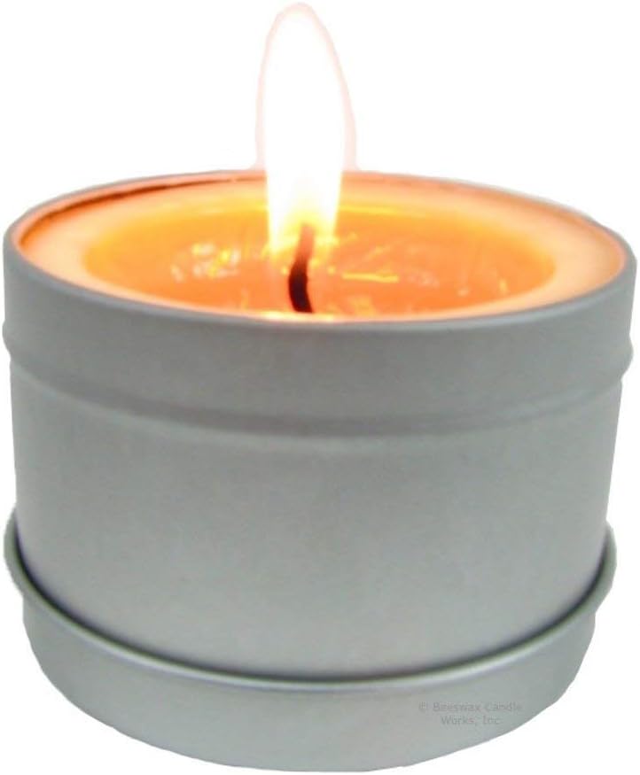8-Ounce Travel Bee Candle - 100 USA Beeh Wax