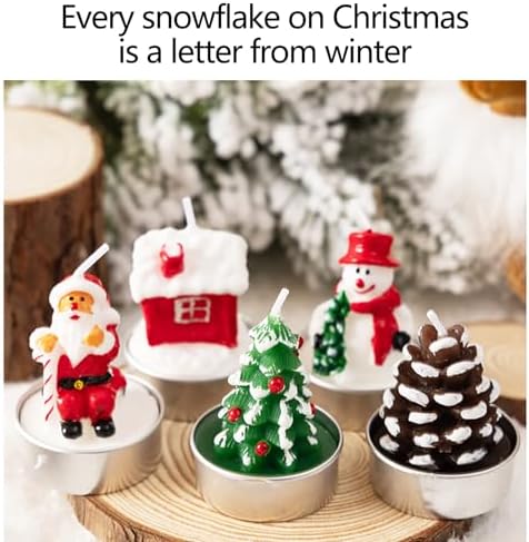 Mini Christmas Tea Lights - 3Pcs Set