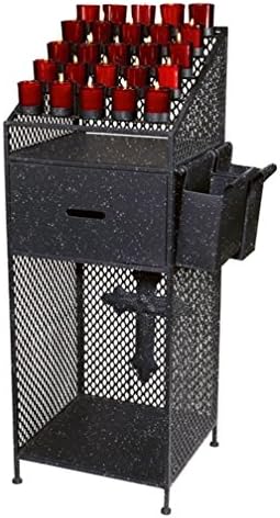 Religious Gifts Wrought Iron Votive Candle Stand 38 Inch