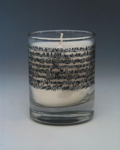 Manuscript Votive Candle x2 Elegant and Stylish for Home Office Use