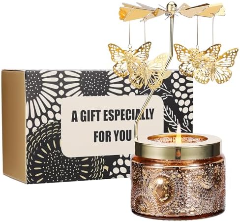 Unique Butterfly Scented Candle Holder Set