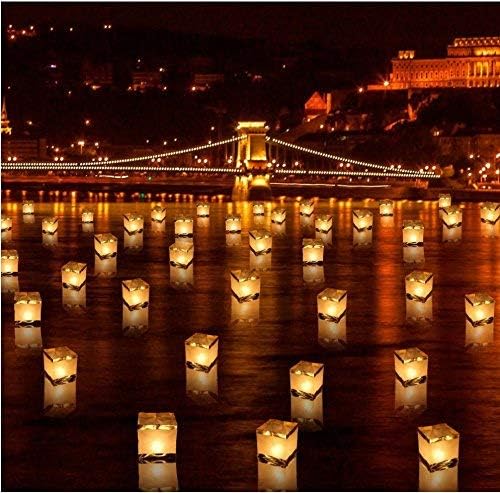 20PCS Biodegradable Floating Water Candle