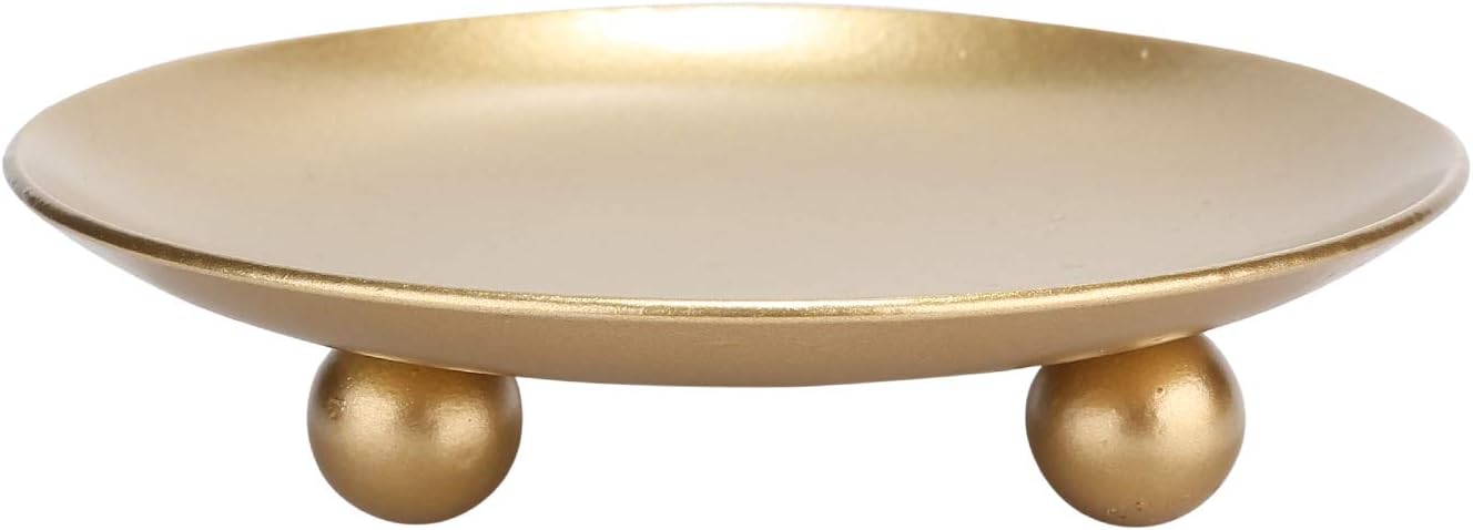 Sturdy Iron Candle Holder Set for Gold Layered Design