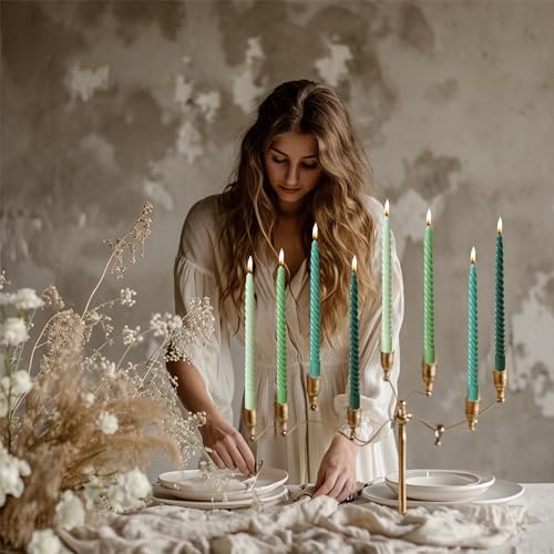 Colorful 10in Candles Set for Home Gift
