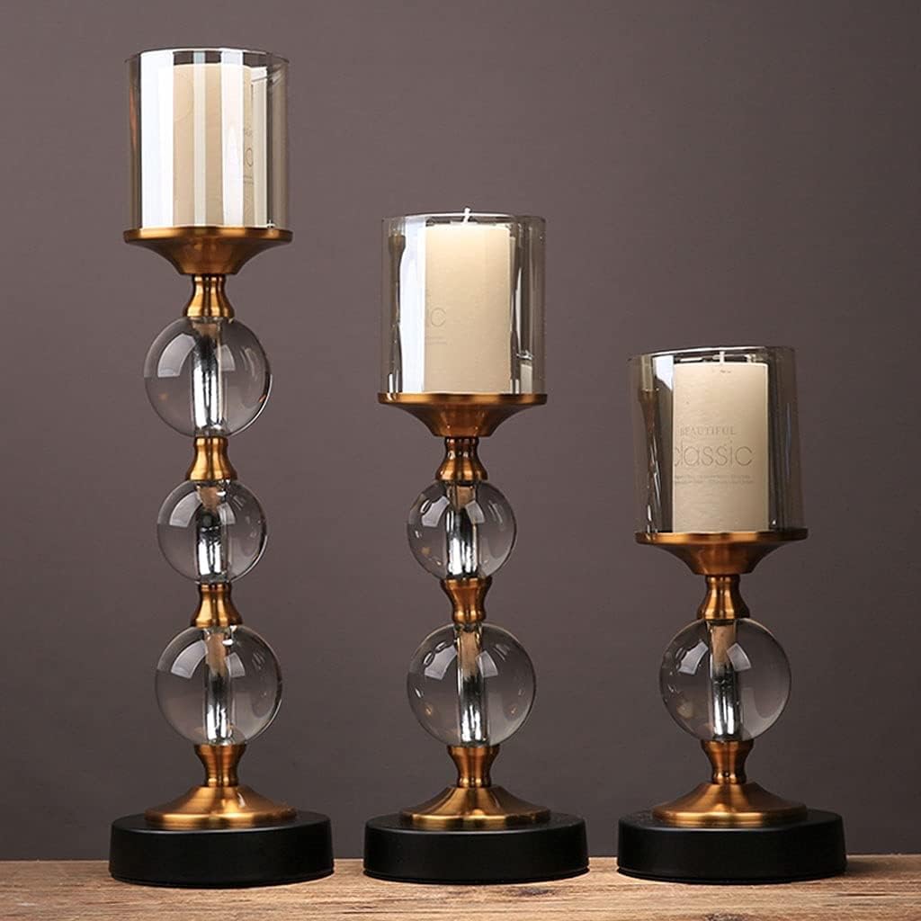 AVFORACandelabra Candlestick Metal Holder - Durable Elegant Design for Home Restaurant Use