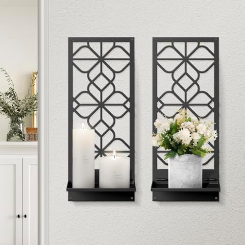 Black Metal Retro Wall Art Set