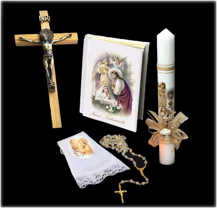 Gigis Classy Kids First Communion Candle Set