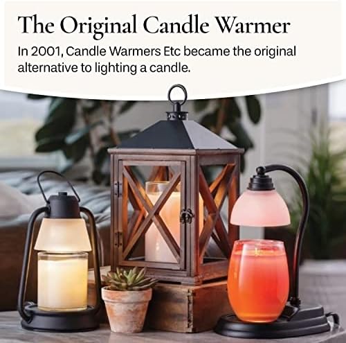 Original Candle Warmer Electric Plug-In Plate for Jar Candles White