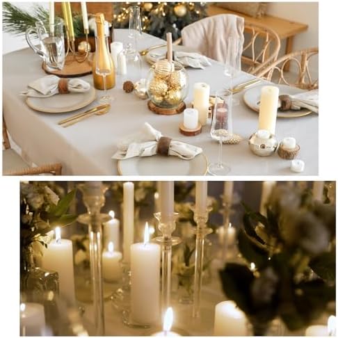 MTLEE 54 Pcs Unity Candles Set Perfect for Weddings and Parties
