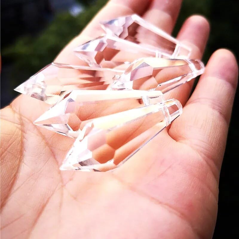Clear K9 Crystal Prisms Chandelier Pendant