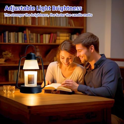 Besotom Candle Warmer Lamp with Timer Dimmer Safe Eco Friendly