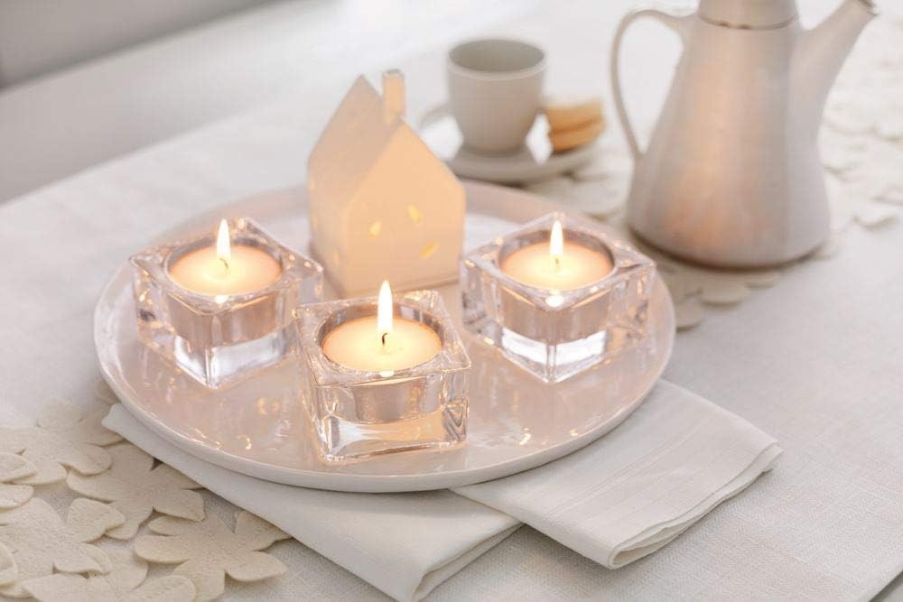70 Count White Tea Lights Long-Burning 6 Hours