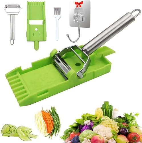 Cookaroos Peel Pro Peeler Multi-Function Peeling Tool Achieve Sharp Even Strips
