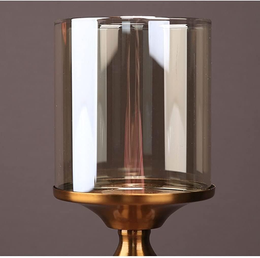 AVFORACandelabra Candlestick Metal Holder - Durable Elegant Design for Home Restaurant Use