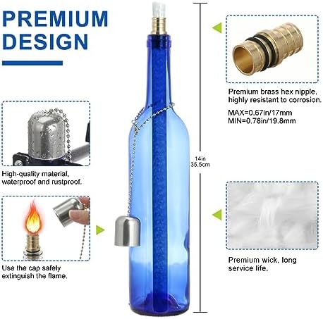 Outdoor Bottle Lights Kit 3-Piece Pack