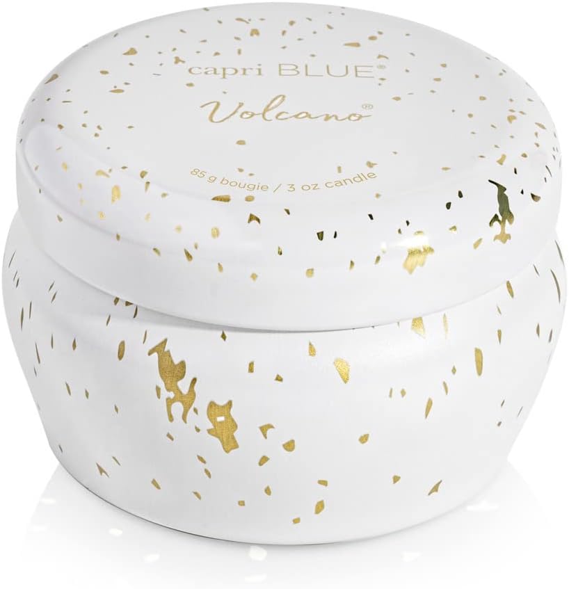 Capri Blue Glimmer Mini Tin - Volcano Scented Candle