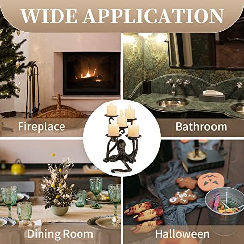 eye-catching Octopus Candle Holder for Halloween Table Centerpiece